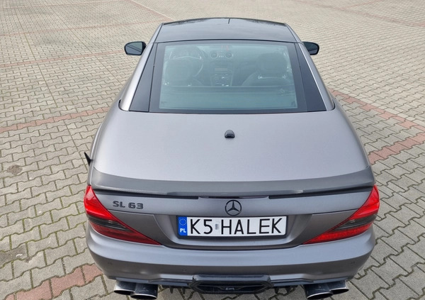 Mercedes-Benz SL cena 229000 przebieg: 140000, rok produkcji 2008 z Myślenice małe 154